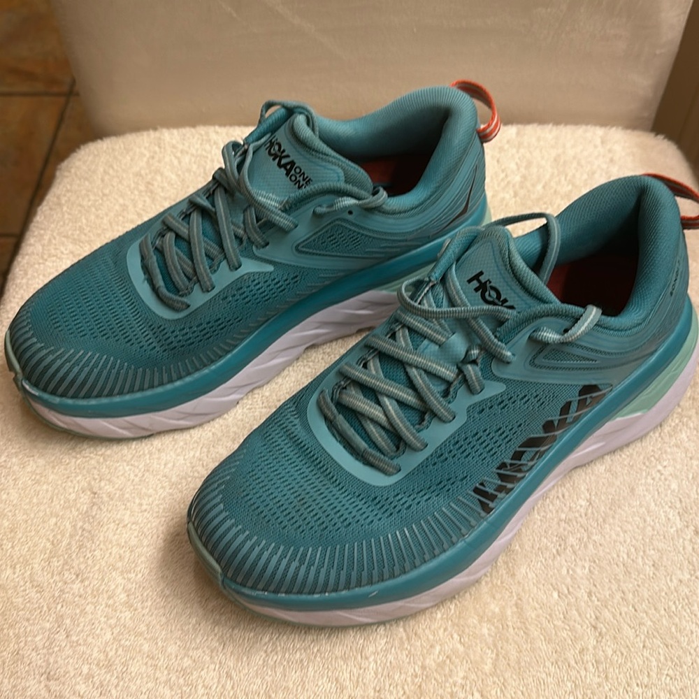 HOKA One One Bondi 7 Ladies Tennis Shoe (Size 7.5)